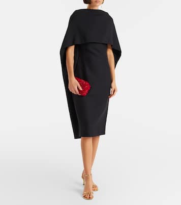 Cloud embellished satin clutch | Jimmy Choo