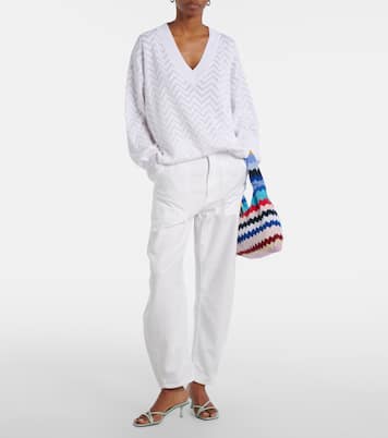Zigzag cotton-blend sweater | Missoni