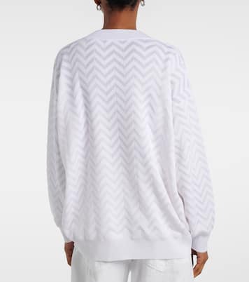Zigzag cotton-blend sweater | Missoni