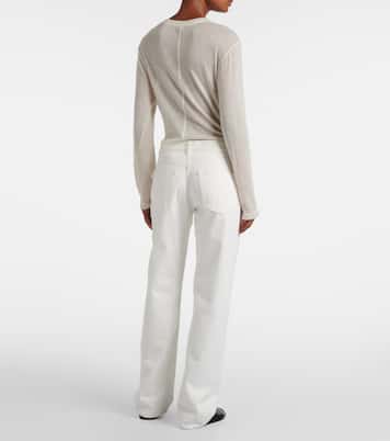 T-Shirt Wesler aus Baumwoll-Jersey | The Row