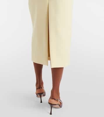 Draped crêpe cocktail dress | Roland Mouret