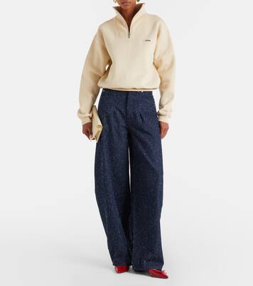 Logo barrel-leg jeans | Jacquemus