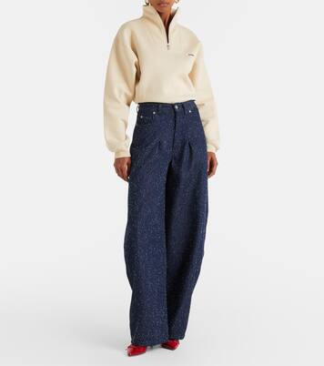 Logo barrel-leg jeans | Jacquemus