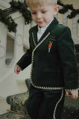 بنطلون بدلة من القطن المخملي Rocky | Konges Sløjd