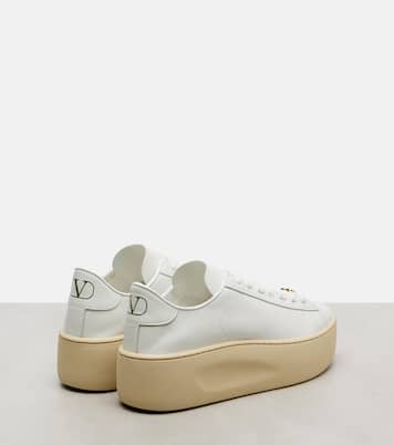 Royco 55 leather platform sneakers | Valentino Garavani