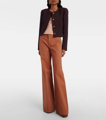 Cropped-Top aus Taft | Chloé