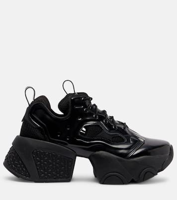 Cutout platform sneakers | Noir Kei Ninomiya