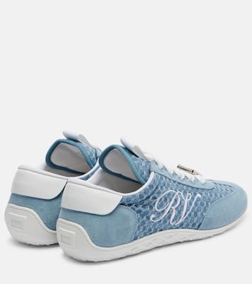 Viv' suede-trimmed sneakers | Roger Vivier