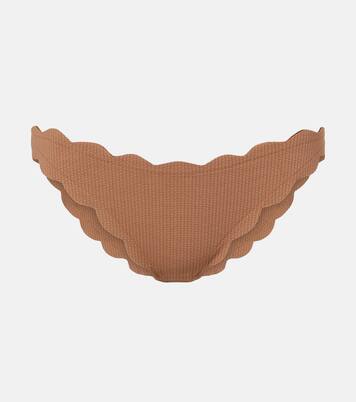 Antibes scalloped bikini bottoms | Marysia