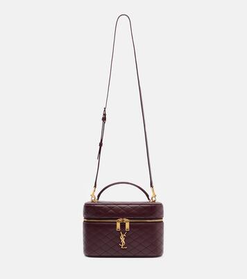 Gaby Large leather vanity bag | Saint Laurent