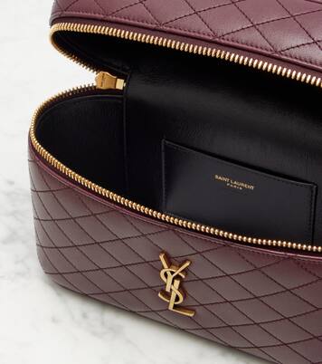 Gaby Large leather vanity bag | Saint Laurent