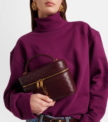 Gaby Large leather vanity bag | Saint Laurent
