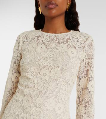 Teresia embroidered tulle minidress | Veronica Beard