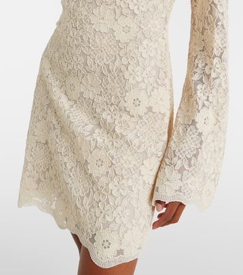 Teresia embroidered tulle minidress | Veronica Beard