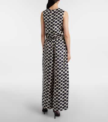 Ronchi printed silk jumpsuit | 'S Max Mara