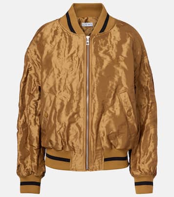 Taffeta bomber jacket | Loewe