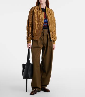 Taffeta bomber jacket | Loewe