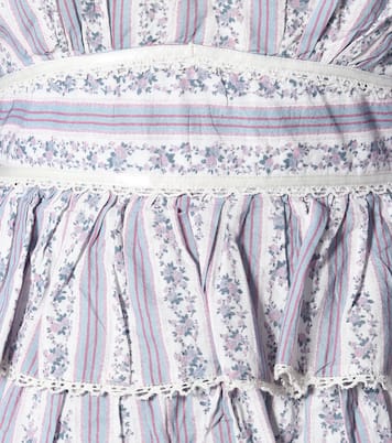 Miniabito Astor a stampa in cotone | LoveShackFancy