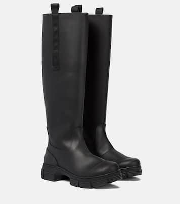 Botas altas de goma | Ganni