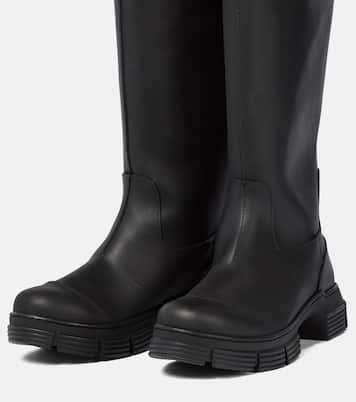 Botas altas de goma | Ganni