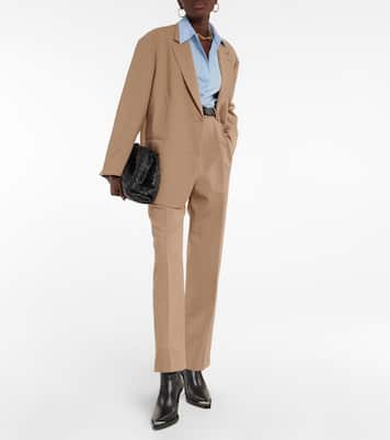 Blazer oversize Bea in twill | The Frankie Shop