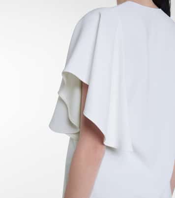 Mallory stretch-cady top | Stella McCartney