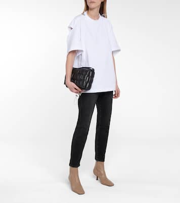 Le Garçon cropped mid-rise skinny jeans | Frame