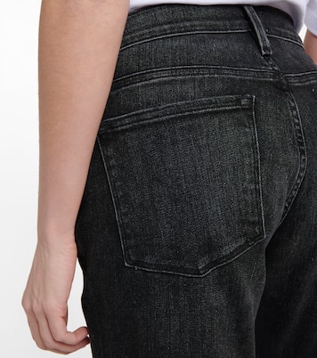 Le Garçon cropped mid-rise skinny jeans | Frame