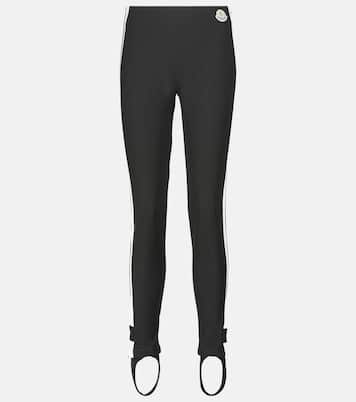 Mid-rise jersey stirrup leggings | Moncler