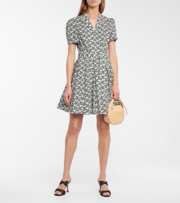 Evalina cotton poplin minidress | Diane von Furstenberg