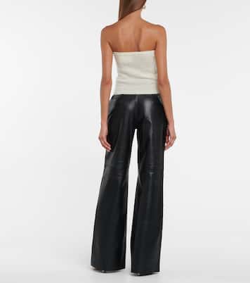 Off-Shoulder-Top Lena aus Rippstrick | Costarellos