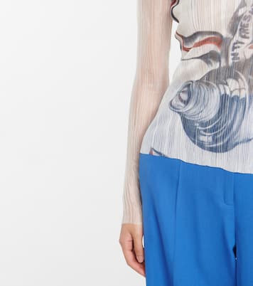 Top transparente estampado | JW Anderson