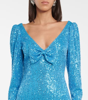 Minikleid Taylor mit Pailletten | Caroline Constas