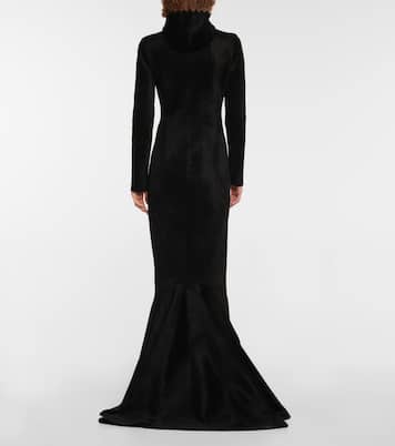 Abito lungo in misto lana | Alaïa