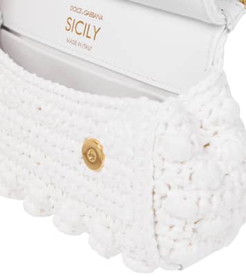 Borsa Sicily Small in crochet | Dolce&Gabbana
