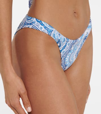 Barbados printed bikini bottoms | Melissa Odabash