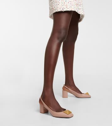 One Stud patent leather pumps | Valentino Garavani