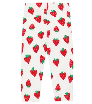 Baby - Leggings in misto cotone con stampa | Stella McCartney Kids
