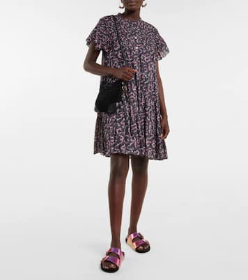 Robe Lanikazi imprimée en coton | Marant Etoile