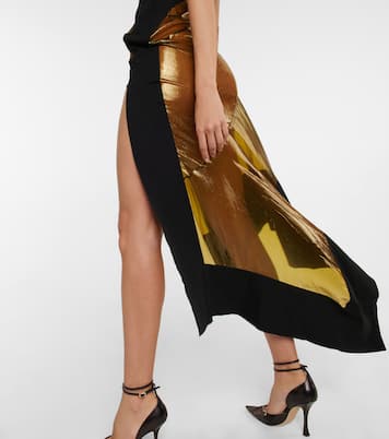 Asymmetrisches Midikleid | Mugler