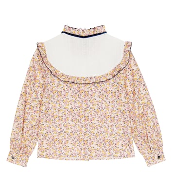 Blouse en coton à fleurs | Paade Mode