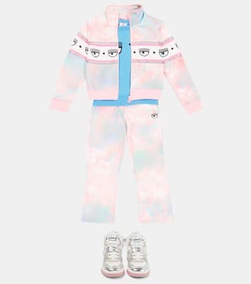 x Chiara Ferragni printed sweatpants | Monnalisa