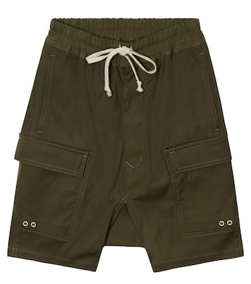Short cargo Pods en coton | Rick Owens Kids