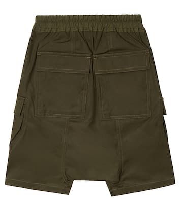 Short cargo Pods en coton | Rick Owens Kids