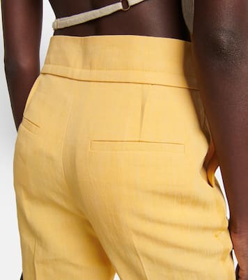 Le Pantalon Tibau linen-blend pants | Jacquemus