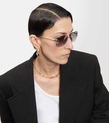 Rectangular sunglasses | Cartier Eyewear Collection