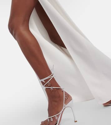 Bridal cutout crêpe gown | Nensi Dojaka