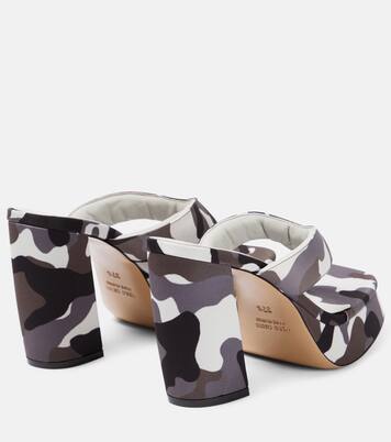 Sandalias Gia 17 Uni de camuflaje | Gia Borghini
