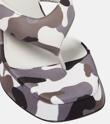 Sandalias Gia 17 Uni de camuflaje | Gia Borghini