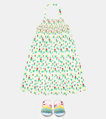 Bedrucktes Kleid aus Baumwolle | Stella McCartney Kids